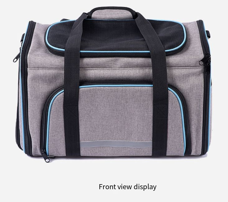 Portable One-Shoulder Folding Pet Carrier Bag